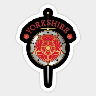 YORKSHIRE ROMANCE VIBES - MEDIEVAL NORTHERN ENGLAND Sticker